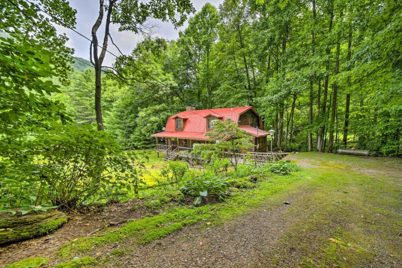 Scenic Creekside Cabin With Wraparound Porch! Villa Highlands Luaran gambar